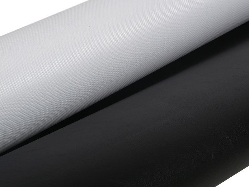 680GSM 1000D20X20 ผ้าโพลีเอสเตอร์เคลือบพีวีซีสไตล์หนัง