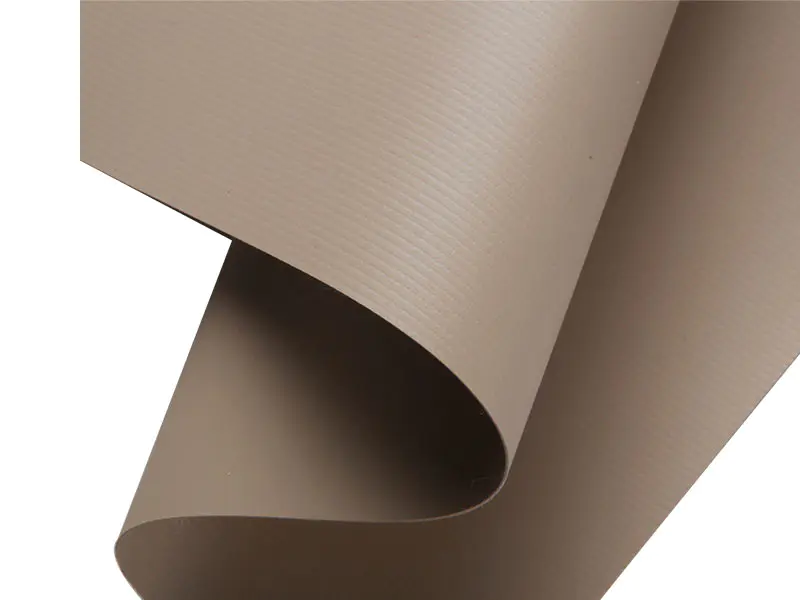 16oz 1,000D 9X9 99.9％ เต็นท์บล็อกผ้าโพลีเอสเตอร์ลามิเนต PVC